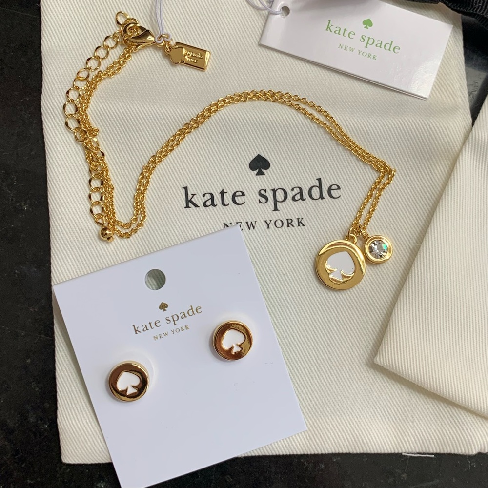 Kate Spade Necklace+Earrings SET!!